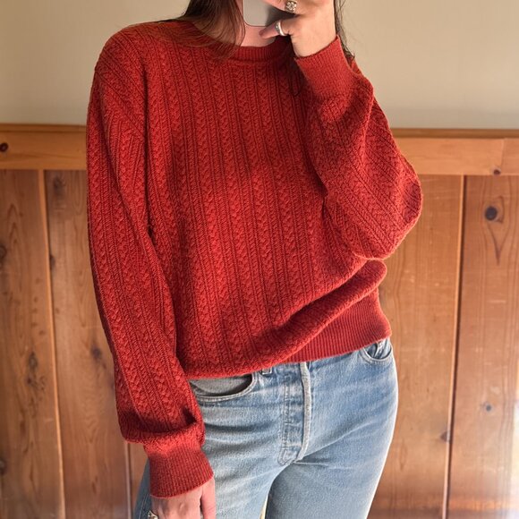 Vtg Maus & Hoffman Alpaca & Silk Sweater - Picture 4 of 4